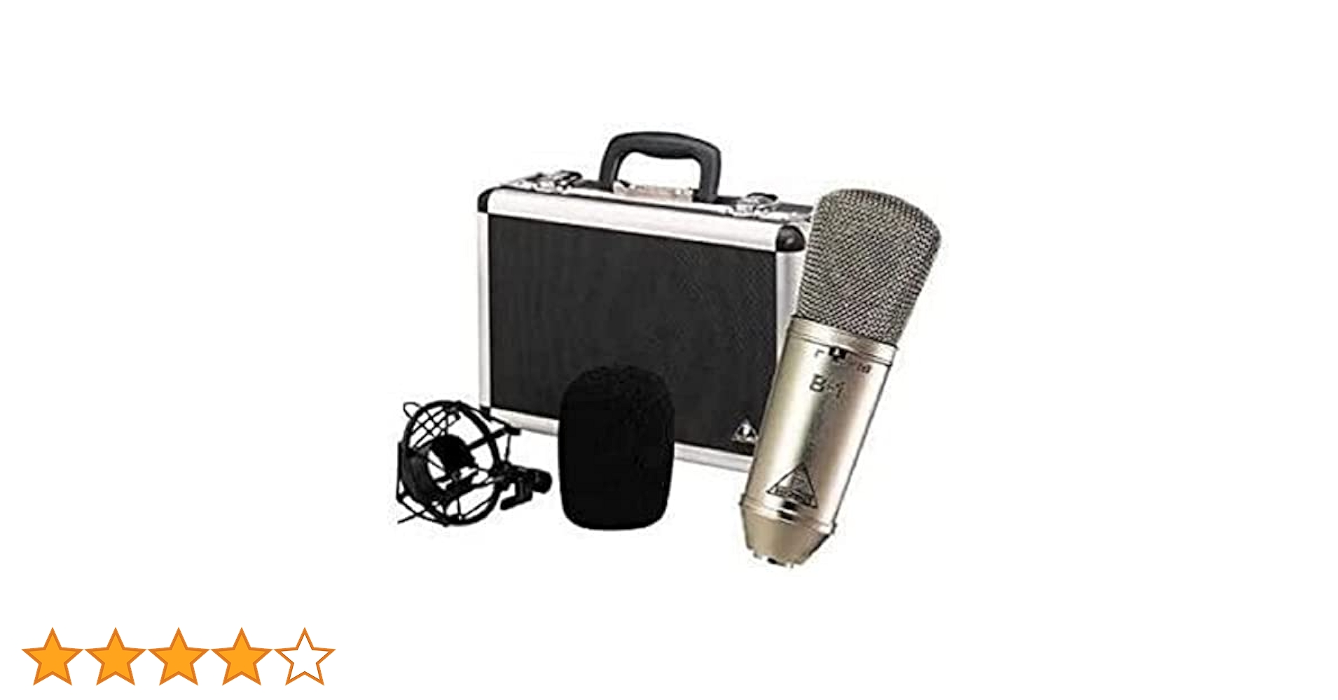 Behringer(ベリンガー) コンデンサーマイク キャリングケース付き Amazon.co.jp: ベリンガー コンデンサー マイク ボーカル 楽器 B